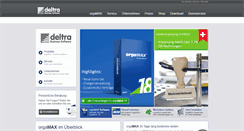 Desktop Screenshot of deltrasoft.ch